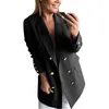 Thin Autumn Women Blazer Casual Long Sleeve Office Lady Solid Color Plus Size Coats Female Business Overcoat T3 Women's Suits & Blazers
