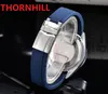 Crime Top vente noir bleu caoutchouc silicone quartz hommes montres mode jour date hommes designer montre cadeaux petit cadran fonctionnant célèbre président chronomètre de table