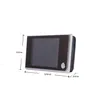 3.5 "Цифровые дверные звонки HD LCD 120 градусов Peephole Viewer Photo Visual Monitoring Electronic Cat Камера для глаз Ультра Тонкая и Бит