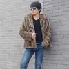 Men's Fur & Faux Autumn And Winter Coat Imitation Mink With A Short Hat Jacket European American Warm Code