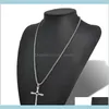 Mens Fast And Furious Dominic Torettos Cross 26 Gold Silver Chain Necklace Uin6R Necklaces Yhyqd