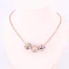 Hemiston arabesque colorl bead ketting, -necklace bijoux sieraden cadeau voor vrouwen en mannen -N19 kettingen