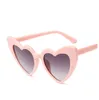 Lunettes de soleil coeur rose mignon femmes plein cadre plusieurs couleurs lunettes de soleil rouges Vintage cadeaux de fête de mode Gafas De Sol UV400 bateau rapide