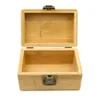 Houten tabak Sigaret Stash Container 150 * 100 * 80 mm Houten Rolling Case Dry Herb Tobacco Box Roken Accessoires