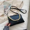 حقائب اليد الأزياء حقيبة الكتف مغلف مخلب للنساء سلسلة مصمم حمل الصلبة بو الجلود crossbody صغير الإناث محفظة