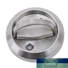 Stainless Steel Round Recessed Cupboard Pulls Concealed Door Drawer Furniture Handles Hidden Cabinet Knobs And Handles