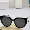 Lunettes de soleil pour femmes SPR 14WS Nouvelle mode shopping ovale monture œil de chat personnalité tendance loisirs vacances lunettes pour femmes design anti-ultraviolet qualité supérieure avec boîte