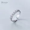 Специальный дизайн Crown Clear CZ Мода 925 Стерлинговые серебряные кольца для женщин Очарование Изысканные Ювелирные Изделия 210707
