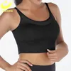 High Impact Sports Bra Crop Top Underwear Women -proof Running Push Up Shirt Gym Workout Yoga Fitness Bras Sportwear Clothing