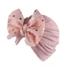 4 PCS enfants en trois dimensions babyS chapeaux enfant chapeau nouveau-né fille photographie accessoires printemps et automne turban bébé prop grand arc # G