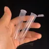 Tube en plastique résistant aux enfants Ecig pour cartouche de vape Emballage tubes PC Bobine en céramique transparente Chariots d'atomiseur d'huile Conteneur