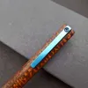 Magic Pen Damasco Cuchillo plegable CUCHILLO SNAKE GRAIN HANGE HANGE OUTTE EDC CAZA DE DEFENSA DE POLBEZO DE POBILIDAD CUÑOS DE SUPERVIVENCIA AD10 AD10 AD15 UT85 C07 A07 ZT