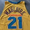 Stitched Custom Jamaal Magloire 2005-06 Jersey Men's Women Youth Basketball Jersey XS-6XL