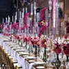 Portacandele Centrotavola per matrimoni Tubi acrilici alti Candelabri di cristallo di uragano per supporto da tavolo con paralume Yudao98248E