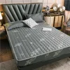 Huidvriendelijk gewatteerd ingebouwd bedblad Zacht ademend bed Matras Beschermende hoes Comfortabel laken Beddengoed 210626