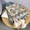 Blankets Knitted Bohemian Shawl Blanket Throw Napping Winter Sofa Decoration Cover Weighted King Size