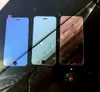 Spegelfärg Temperat Glass Telefon Skärmskydd för iPhone 12 11 Pro XR X XS Max 8 7 6 5 Film i Opp-väska