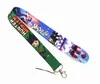 Keychain 10st Cartoon Anime Hunter Neckrem Lantering Badge Holder Rope Pendant Key Chain Accessorie Small grossist