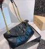 Duffel Bags Designers Women Washed Denim Bag Loulou Puffer Fashion Classic Flap Bag Messenger Bag Shopping Bags Luxury Handbag Purse Chain Cowboy Crossbody 3U86