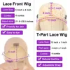 من الدرجة العلوية شقراء 613 مواجهة عميقة HD LACE WIGVIRGIN البشري البرازيلي البرازيلي ملحقات الشعر wig58302029001407