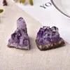 DHL Natural Amethyst Crystal Cluster Quarz Rohkristalle Heilungsstein Dekoration Orament Lila Feng Shui Steinerz Mineral von Hope12