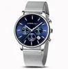 Vendedor caliente CRRJU 2266 Reloj de cuarzo para hombre Venta caliente Relojes de personalidad casual Moda Popular Estudiante Relojes de pulsera de lujo con correa de acero inoxidable