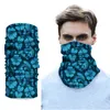 Buiten fietsen Bandana vissen winddichte hoofdband geometrische afdrukken accessoires mannen vrouwen zonnescherm kraag magische hoofd sjaal Y1229