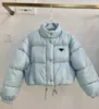 여자 다운 파카스 인기있는 겨울 자켓 디자이너 재킷 문자 버드 스팽글 패션 코트 조절 가능한 허리 스트리트웨어 고품질 반짝이는 S4nd