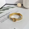 2021 Gold Bangles para mulheres relacionamento pulseira desenhador jóias relógio cinta grande letra d homens de aço inoxidável amor amor charme braceletes luxo