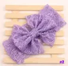 Girls' Head Pieces Fashion Baby Girl Headbands Lace Big Bow Hair Acessories