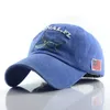 Wholesale Men and Women Fashion Wash Coated Baseball Caps Pure Cotton Used Cap Embroidered Cap