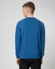 Butik İsviçek Erkekler Günlük Modaya Modaya Gizli Kişilik Yuvarlak Boyun Külot Yıkama İşlemeli Sweater