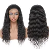 Human Remy Hair Hoofdband Pruik Geen 4x4 Vetersluiting 13x4 Front Pruiken Voor zwarte vrouwen Braziliaanse maagd Recht lichaam Diepe watergolf Kinky Curly Met frontale 10a kwaliteit