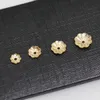 Beadsnice gold filled loose Bead Cap flower shape diy jewelry metal parts