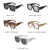 Retro Classic Square Women Sunglasses Fashion Gradient Mirror Eyewear Shades UV400 Men Vintage Trending Sun Glasses