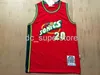 Gary Payton # 20 Basketball Team 1997-98 Jersey Cousu personnalisé Hommes Femmes Youth Basketball Jersey XS-6XL