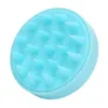 Silicone Shampoo Brush Scalp Cleaning Massage Household Bath Shampoos Comb Hairdressing Tools Bathroom Accessories LLA10309