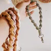 Cotton Rope Woven Keychain Pendant Party Tassels Keychains Hand Knitting Bag Hanging Accessories Parties Gift Supplies