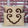 Custom Patchwork Love Heart Cushion Covers Pillow Cases Home Office Dekorativ Vardagsrum Soffa Stol Satin Lumbar Pillowcases med dragkedja