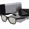 Marke Luxus 2023 Polarisierte Männer Frauen Sonnenbrille Herren Damen Pilot Golden Red Designer UV400 Brillen Sonnenbrille Hochwertige schwarze Metallrahmen Polaroidlinse wo