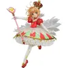 Anime Cardcaptor Sakura Kinomoto PVC Action Figür Oyuncaklar Japonya Anime Şekil Model Oyuncaklar Koleksiyon Bebek Hediyesi