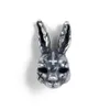 Punk gótico não-mainstream estilo 925 esterlina prata animal coelho broche pin