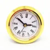 Clock Round Clock Insert Built - in Roman and Arbic Numerals Roman for Fit Up Repair Desk Quartz Clock Replacement Kits