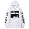 Death Note Hoodie Kira L Lawliet Augen Anime Print Harajuku Straße Langarm Koreanische Paar Hoodies Y0809