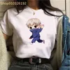 Anime Best Friend T Shirt Kobiety Drukuj Jujutsu Kara Kreskówka Koszula Topy Graphic Tee Casual Fashion T-shirt Kobiet Kawaii Ubrania G220310