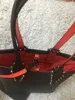 Stampa mista Donna lusso Big Bag Platfor scarabocchi borse firmate totes fondo rosso composito borsa in vera pelle borsa359q