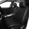人工スエードユニバーサルクッションブラック2フロントラグジュアリーケープ2 S Fit Kia Lada Car Seat Cover Shawl