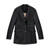Women's Leather Jacket 2022 Women Women's Environmental Protection Artificial Two-button Suit & Faux