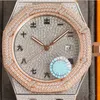 Watch Automatic Mechanical Mens Watches 40mm With Diamond Waterproof Wristwatches For Men Wristwatch Montre de luxe