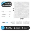 Art3D 11-Pack Peel e painéis de papel de parede 3D para parede interior decoração de espuma auto-adesivo Wallpapers A06003